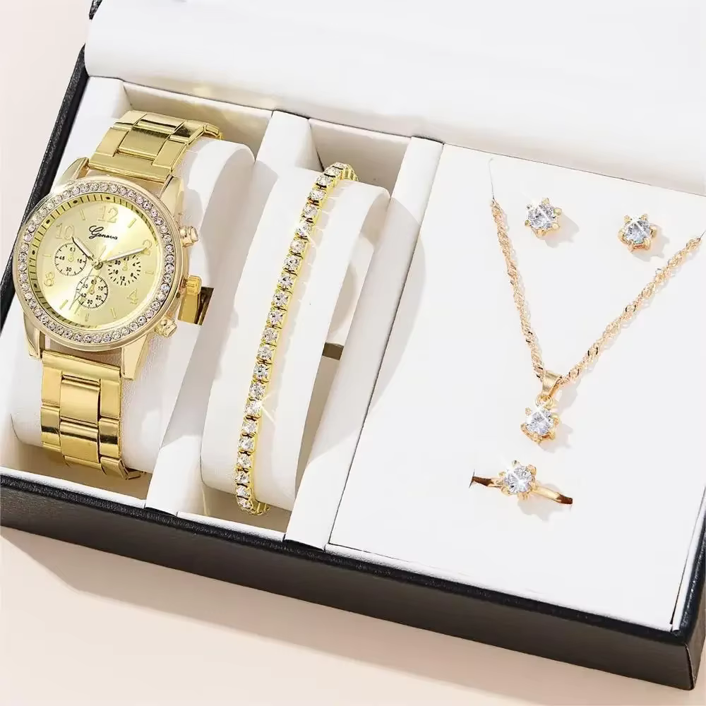 Montre à Quartz de luxe pour femmes, avec diamants, bracelet Simple en acier inoxydable, horloge, ba