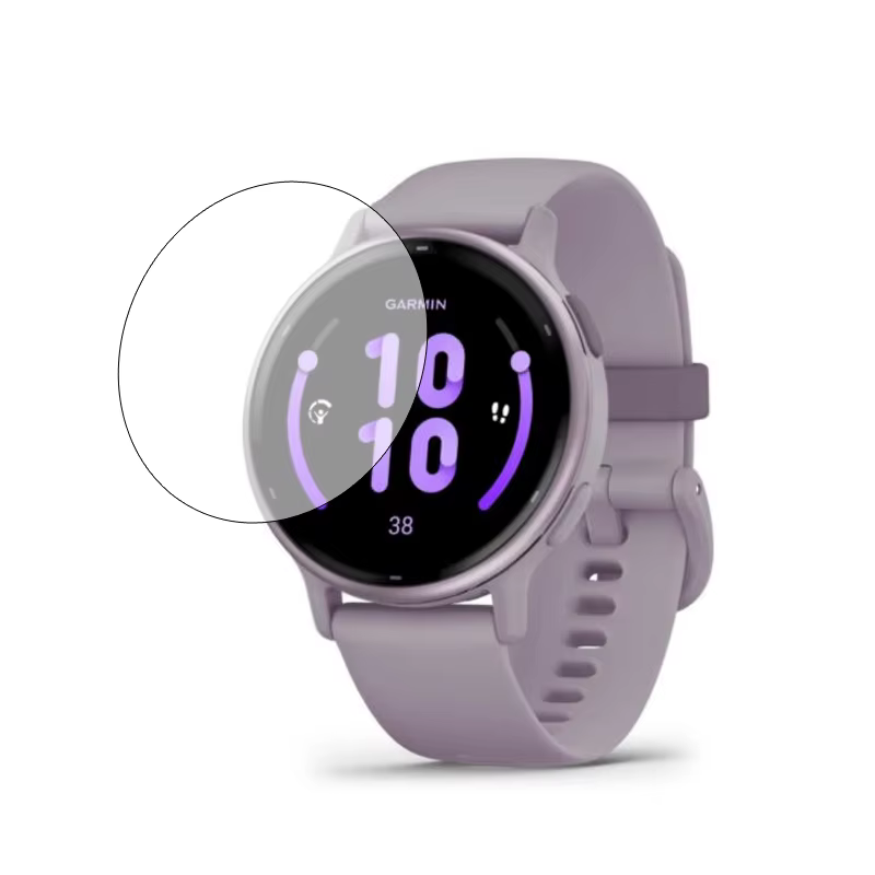 Film de protection transparent en TPU souple, 5 pièces, pour montre intelligente Garmin Vivoactive 6