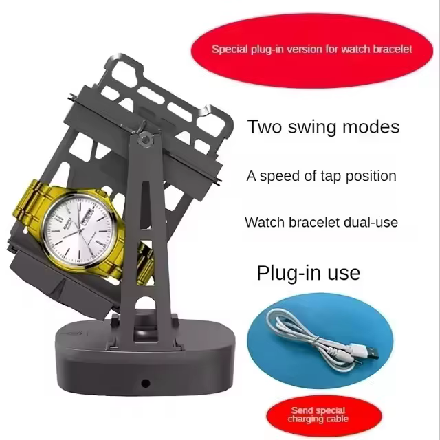 Remontoir de montre pour montres automatiques, Support de montre unique et Double Spinner de montre,