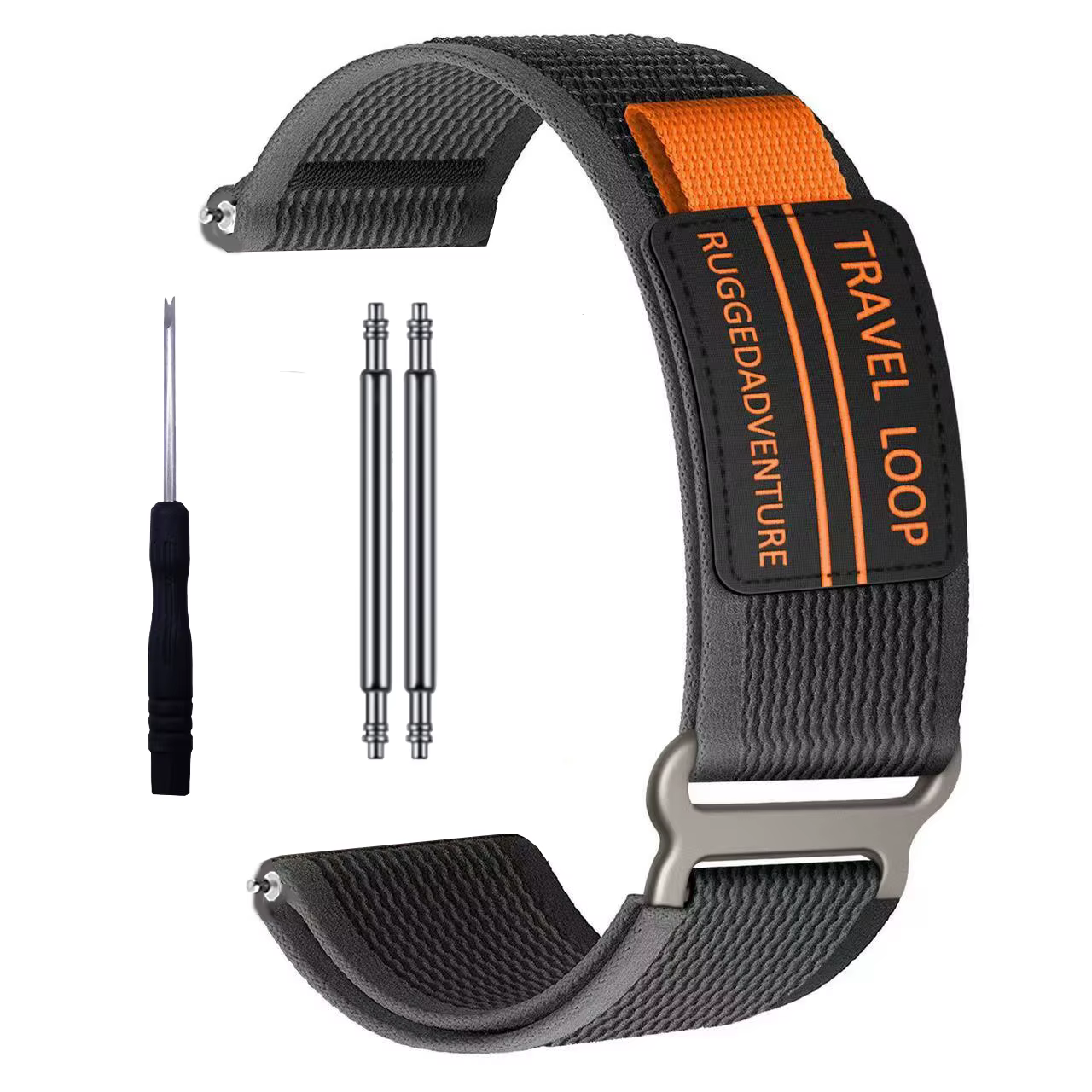 Bracelet en Nylon à boucle de voyage de 24mm pour Suunto 9 7 Baro/Suunto D5 Spartan Sport poignet HR
