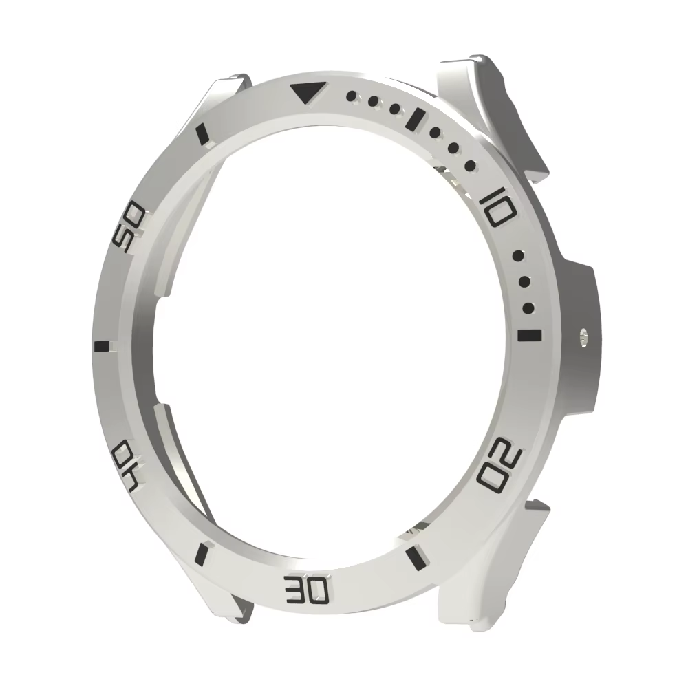 Cadran cadre lunette Mod couverture pour Samsung Galaxy montre 7 6 5 Pro PC plastique galvanoplastie