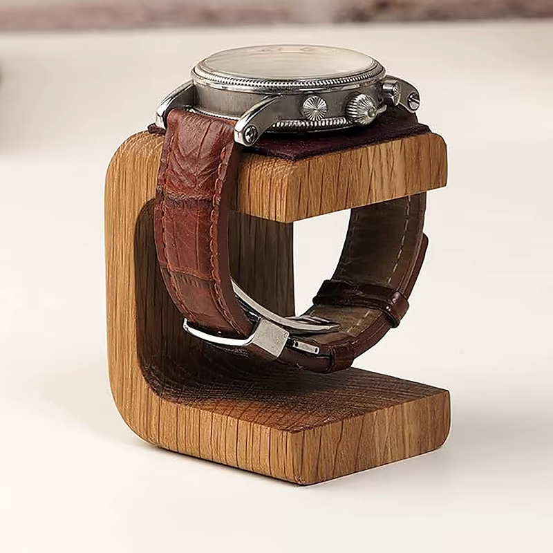 Support de montre en bois, organisateur de bijoux, présentoir pour Bracelet, bague, boucle d'oreille