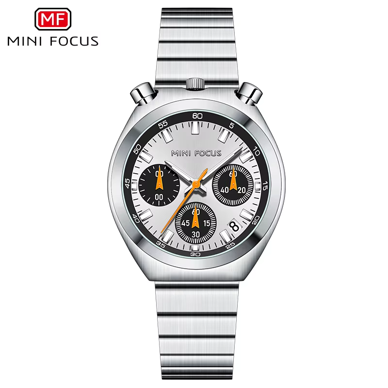 MINI FOCUS multifonctionnel décontracté et mode montre à Quartz pour femmes étanche chronographe mon