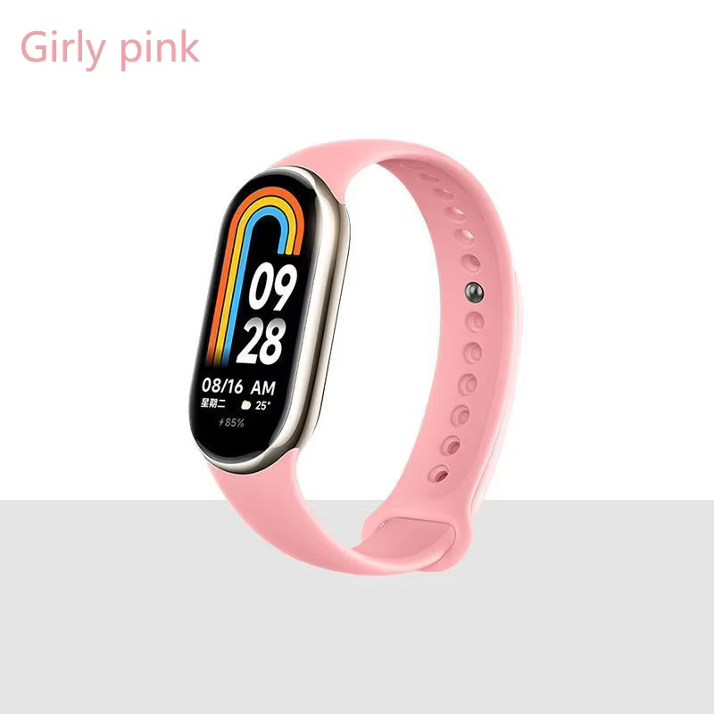 Nouveau Bracelet 46 couleurs pour Mi band 10/9/8, accessoires de Sport, Bracelet de remplacement en 