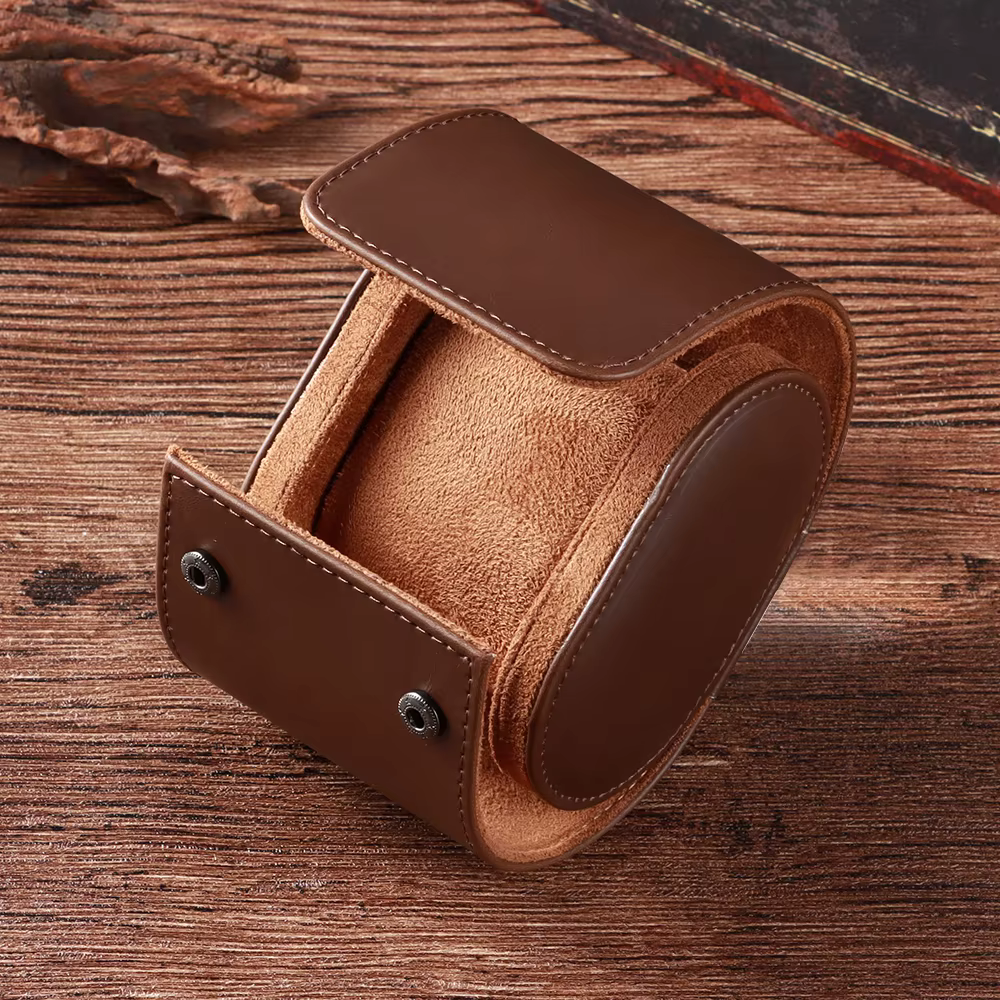Étui de voyage – Rangement et organisateur de 3 rouleaux de montre, rangement sécurisé avec oreiller