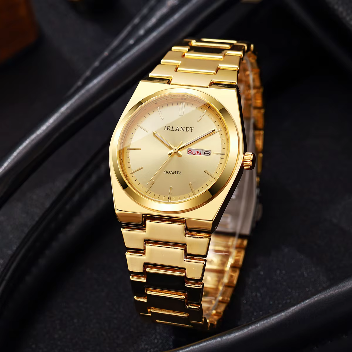 Montres d'affaires de luxe pour hommes, montres-bracelets à Quartz avec calendrier, horloge Reloj Ho