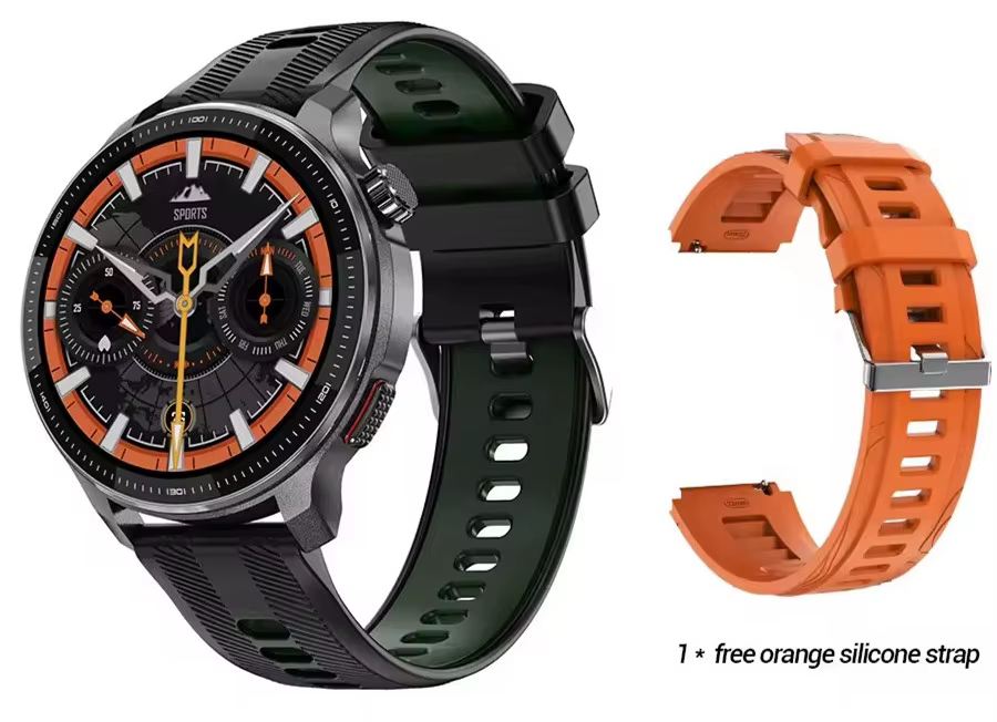 Hommes DT G6 montre intelligente GPS positionnement cartes téléchables boussole Bluetooth appel DTG6