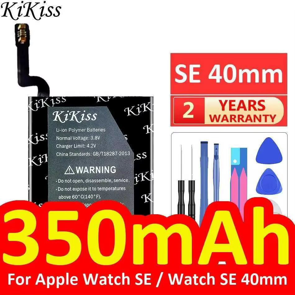 Pour Apple Watch Iwatch série SE 40Mm 350Mah batterie remplacement fiable haute capacité