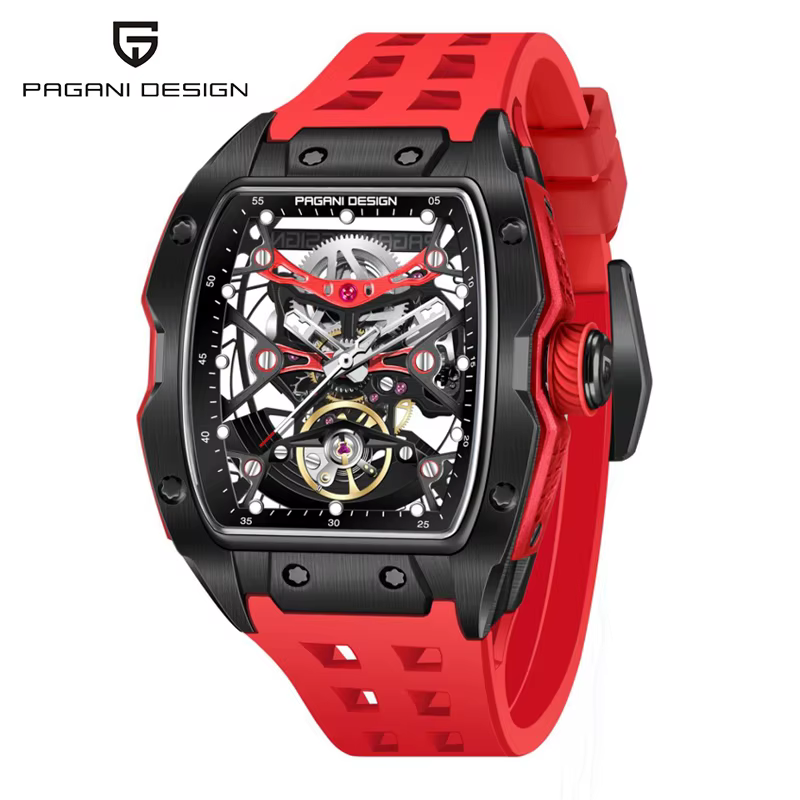 Montres de sport et de loisirs haut de gamme PAGANI DESIGN, montres mécaniques automatiques de luxe,