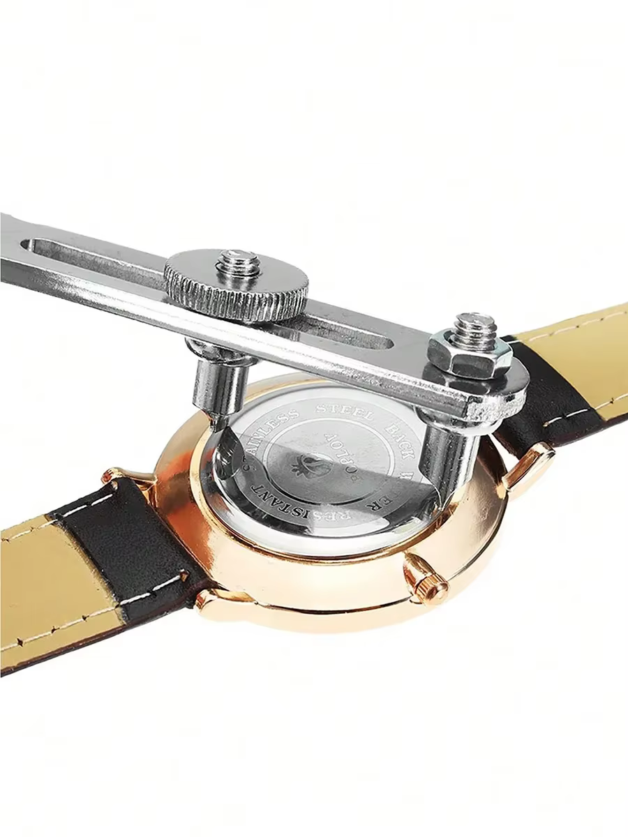 Outils de montre, ouvre-montre réglable, boîtier arrière, presse plus proche, dissolvant, réparation