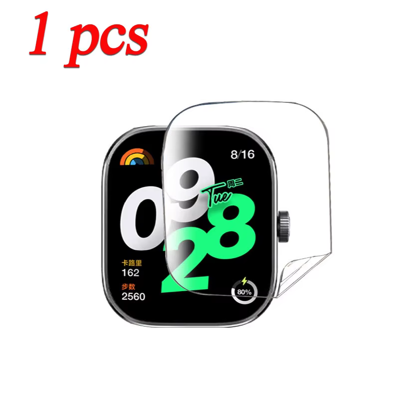 Protecteur d'écran pour montre Redmi 6 5 4, Film Hydrogel anti-rayures HD, Film de protection transp