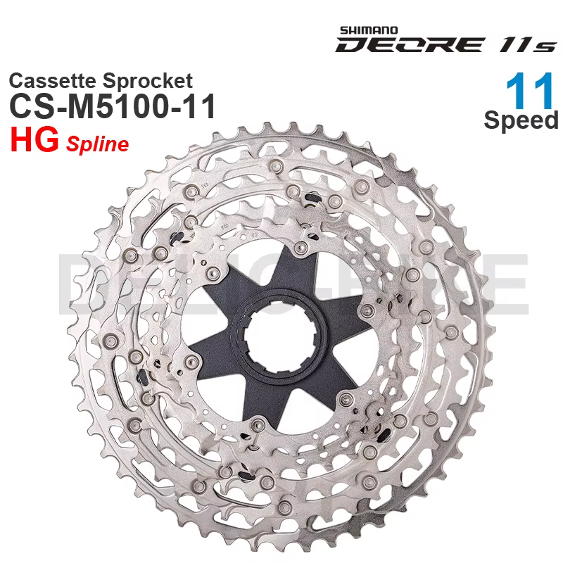 SHIMANO DEORE M5100 11v pignon de Cassette CS-M5100-11 11 vitesses-HYPERGLIDE pour pièces d'origine