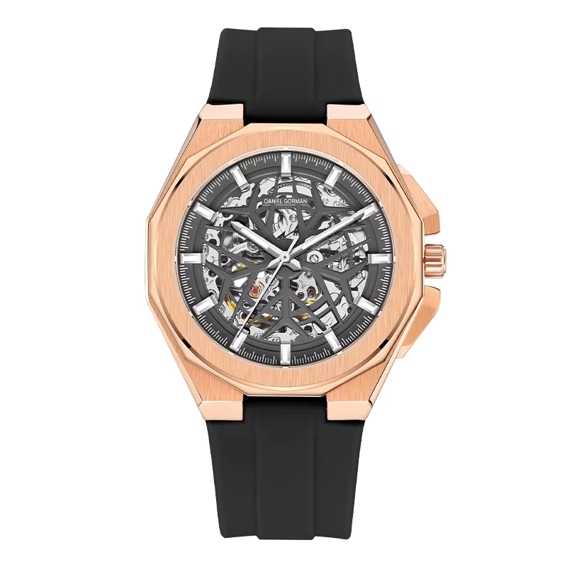 Montre Gorman Beautiful Beautiful, promotion d'avril, nouvelle collection, montre squelette en acier