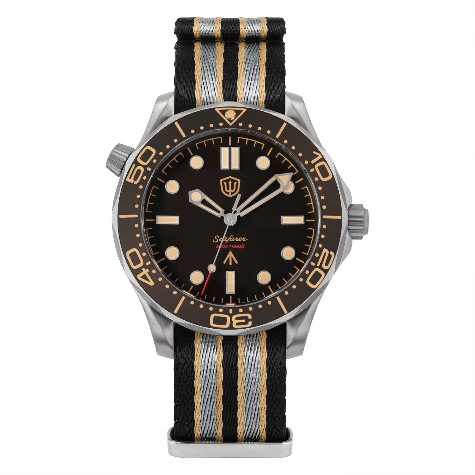 Watchdives – montre de plongée Seafarer Grade 2 en titane NTTD, 42mm, WD007Q V2 VH31, mouvement à qu