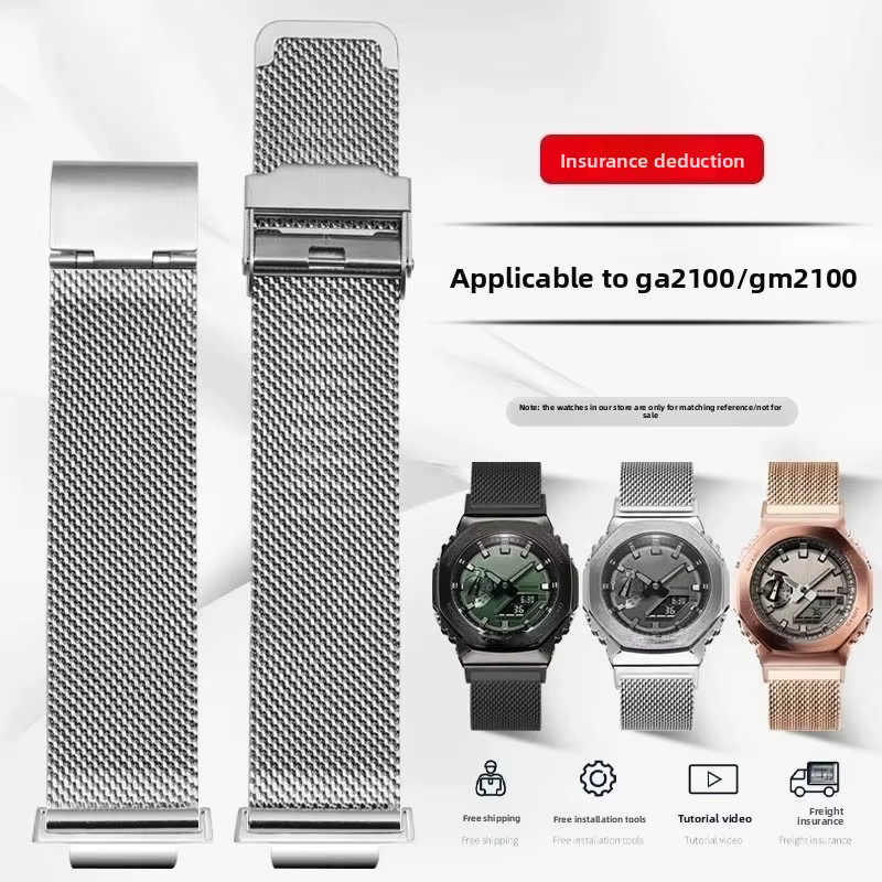 Pour Casio GSHOCK GA-2100 GA-2110 GM-2100 CasiOak bracelet de montre modifié GA2100 2110 GM2100 Mila