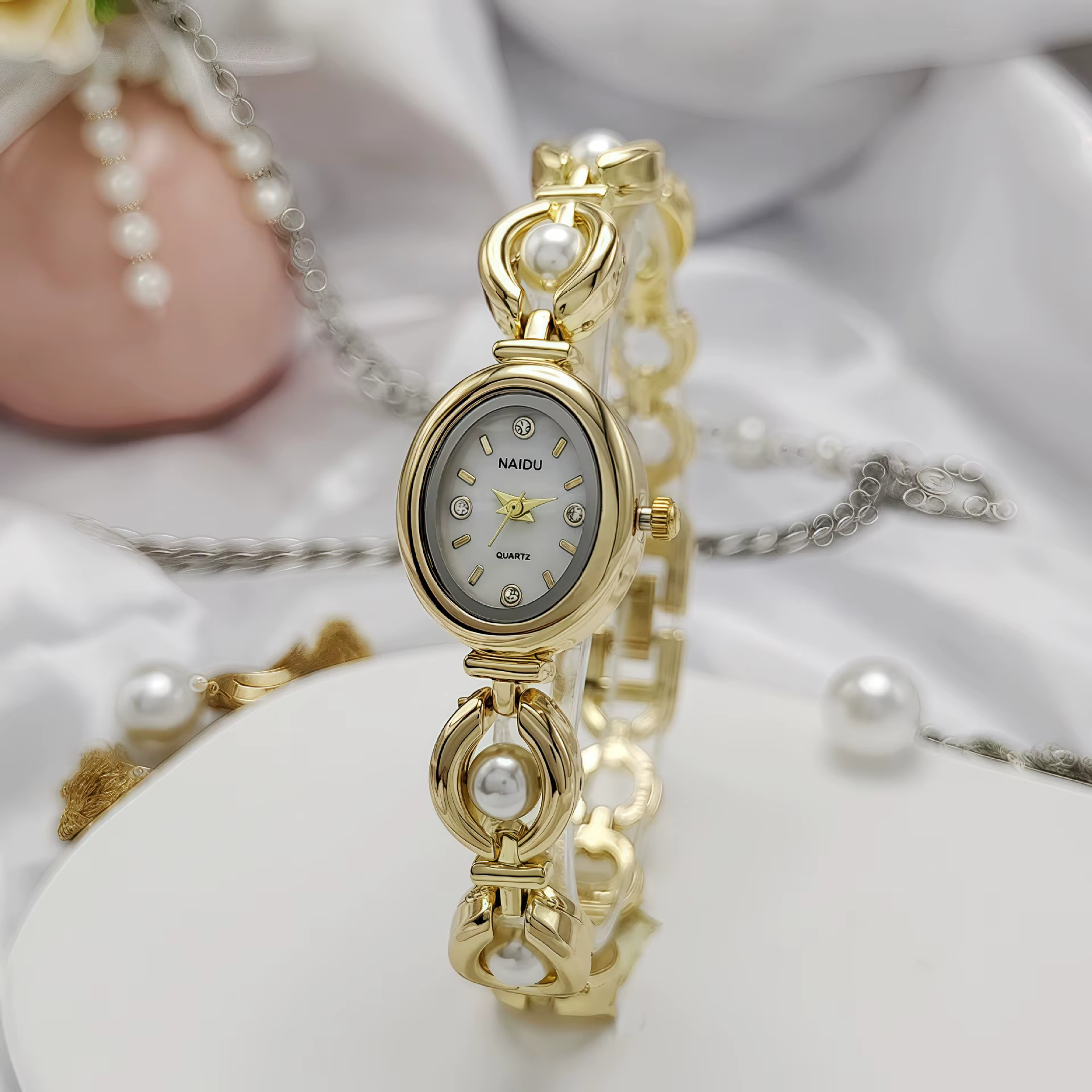 Nouvelle offre spéciale ovale belles dames Vintage montres pour femme fille étudiant mignon élégant