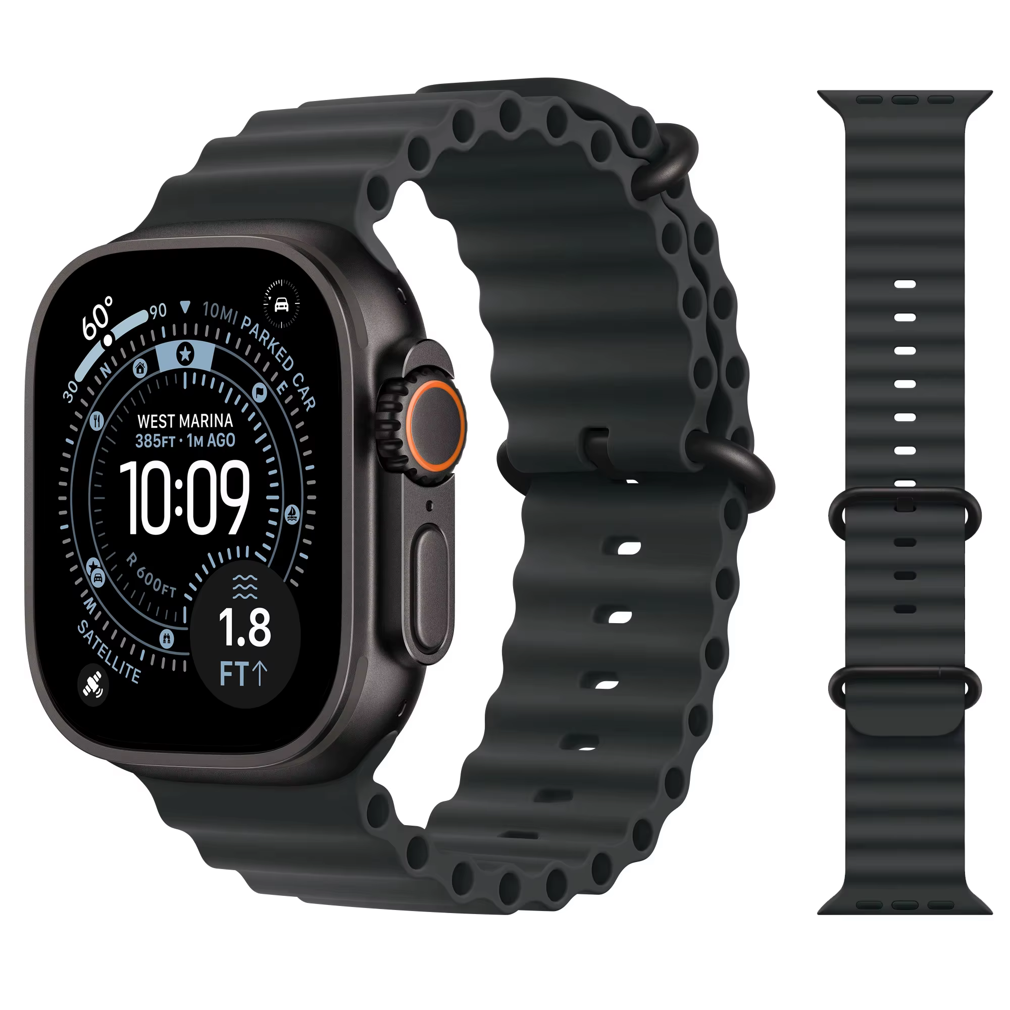 Bracelet océan officiel pour Bracelets de montre Apple Ultra 3 2 49mm 46mm 44mm 40mm 41mm 42mm 45mm