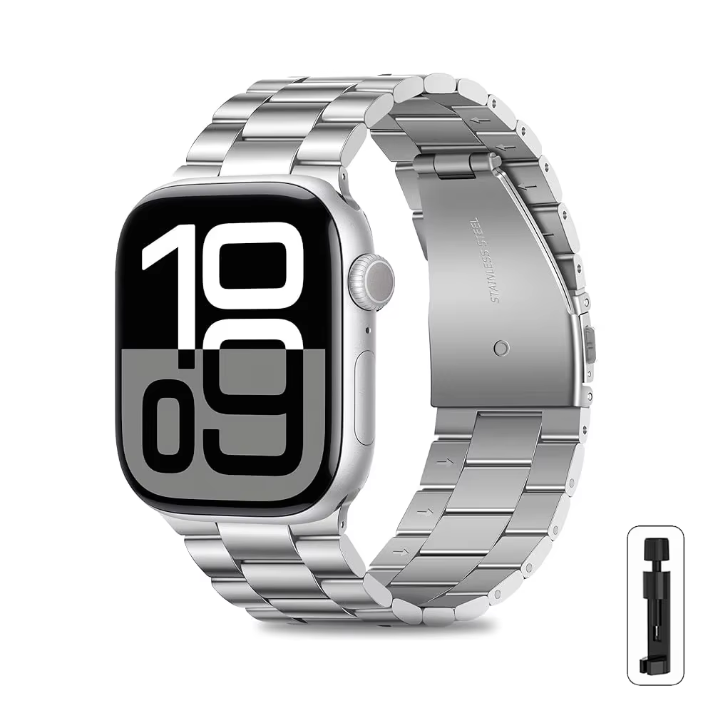 Bracelet en acier inoxydable pour Apple Watch Ultra 3/2, 46mm 49mm 40mm 44mm 42mm 41mm 45mm, IWatch