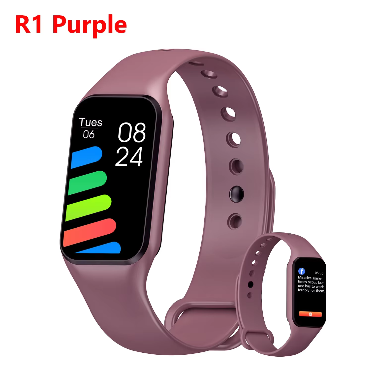 Montre connectée Blackview R10, écran TFT, moniteur de santé Bluetooth, fréquence cardiaque, oxygène