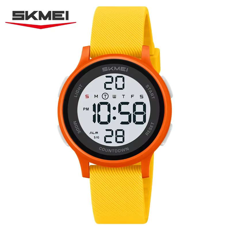 Montre électronique pour enfant SKMEI 2427, étanche, sportive, colorée, pour garçon et fille, montre