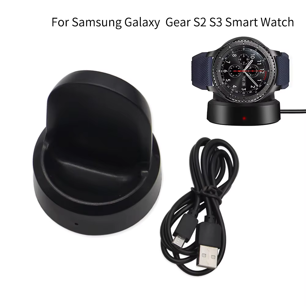 Chargeur sans fil pour montre connectée Samsung Galaxy, station de charge rapide, pour Samsung Gear 