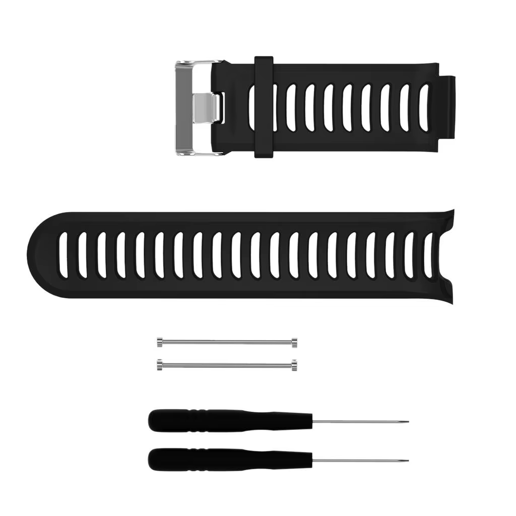 Bracelet de montre en silicone pour Garmin Forerunner 910XT, montre de course GPS, bracelet de sport