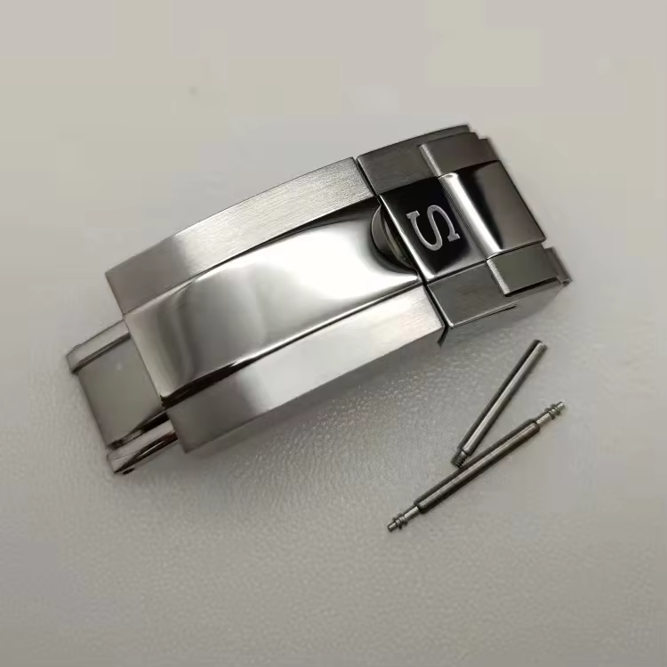 Boucle de montre pour Seiko, boucle en acier S pour bracelet en acier, bracelet ou bracelet en Silic
