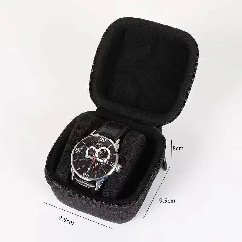 Boîte de rangement de montre, organisateur pour hommes et femmes, étui de voyage, support d'affichag