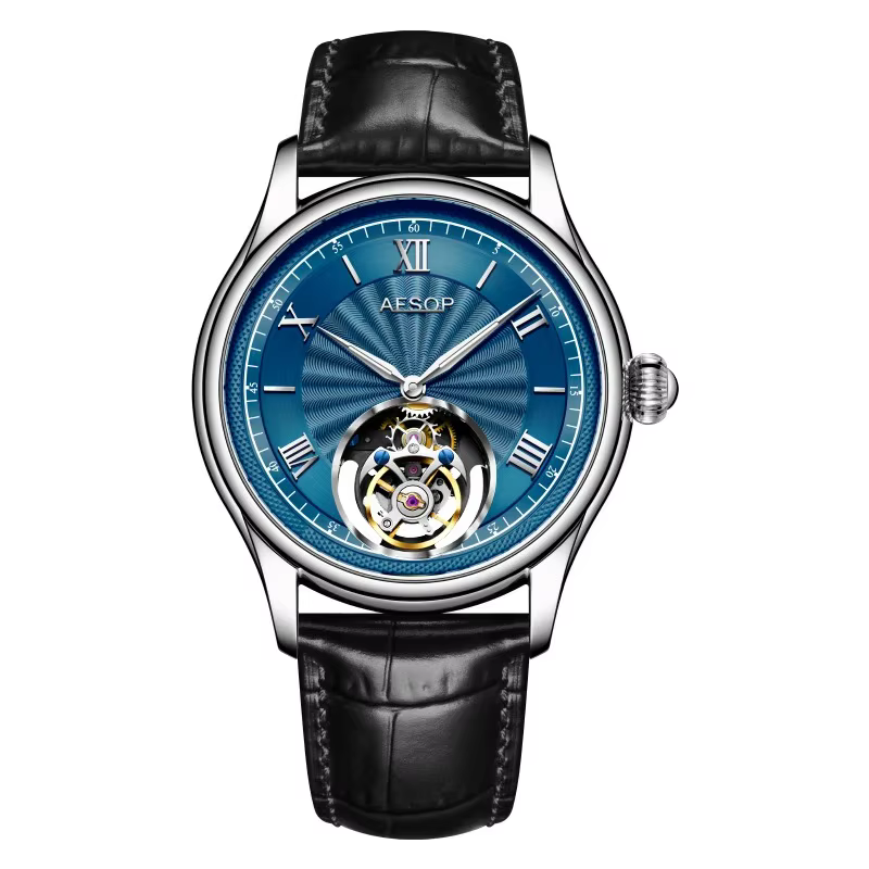 AESOP Tourbillon automatique montres mécaniques édition limitée hommes mouvement à remontage manuel
