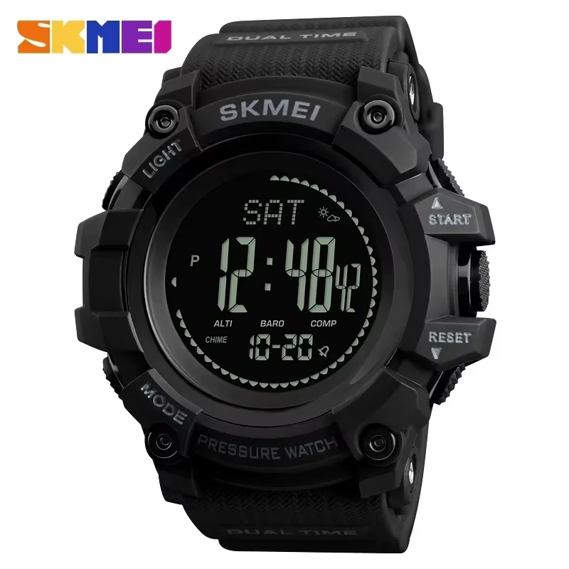 Skmei 1358 altimètre météo Tracker étanche Reloj Hombre montres d'extérieur hommes pression boussole