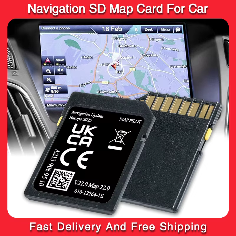 Carte SD de navigation GPS Garmin NTG5.0 A2139069510 pour Mercedes Classe C, E, V, X et GLC – Derniè