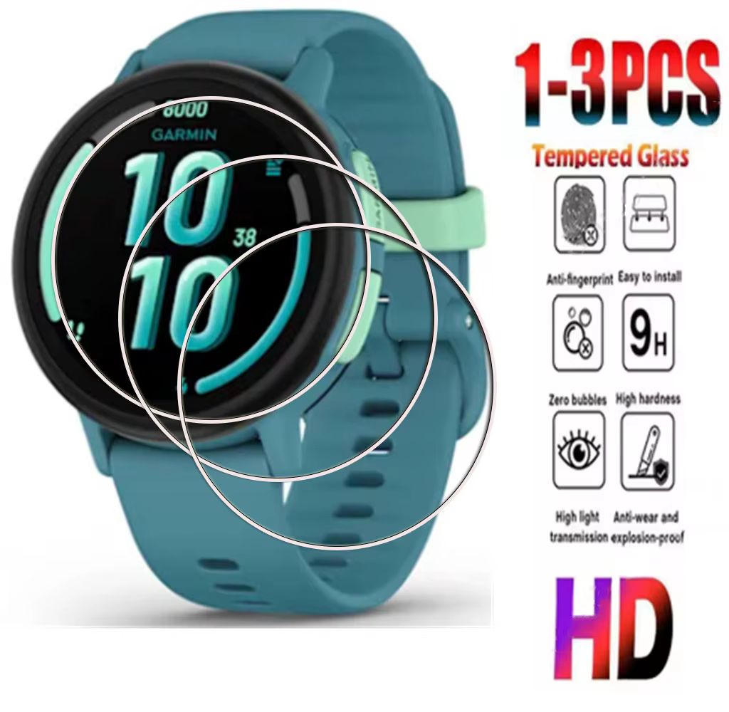Protecteur d'écran pour montre intelligente Garmin Bounce 2 instinct 2X, 1 à 3 pièces, en verre trem