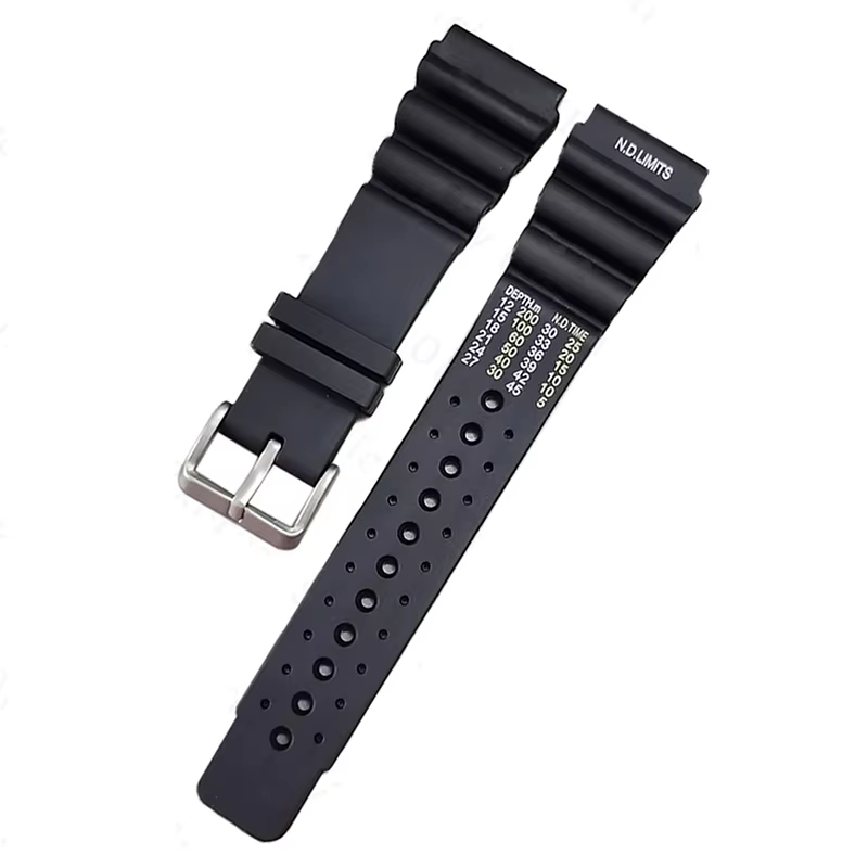 ND Limits – bracelet de montre de Sport en Silicone pour hommes, 20mm 22mm 24mm, pour Seiko Water Gh