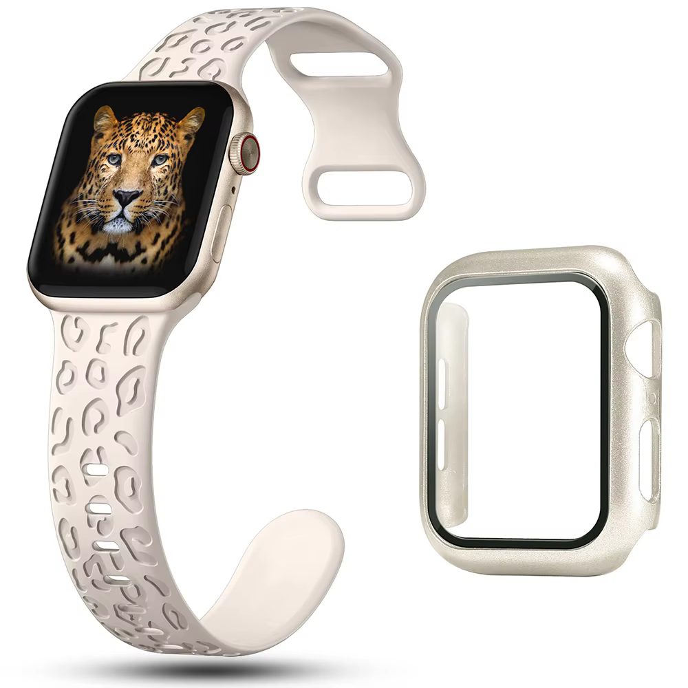Bracelet + verre + étui pour Apple Watch série 11 10 8 7 9 6 4 5, film trempé, couverture iWatch 44m
