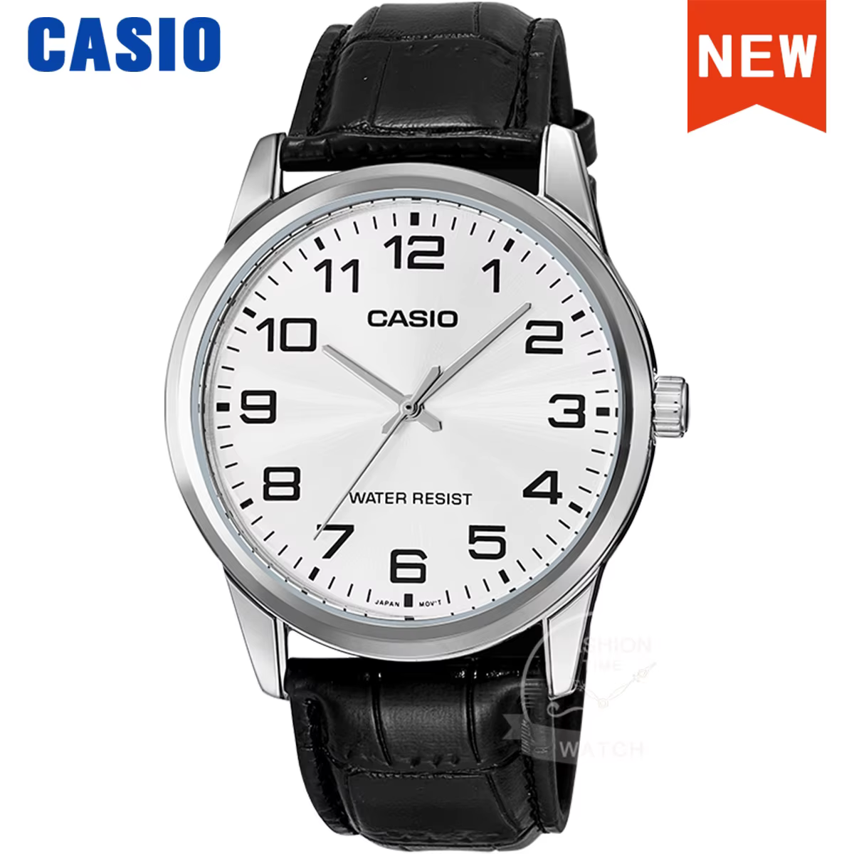 Casio montre pour hommes Simple minimaliste Style d'affaires Design à la mode résistant à l'eau mouv