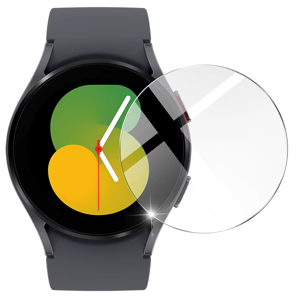 Verre trempé 9H pour Samsung Galaxy Watch 7/6/5/4 40/44mm Classic 43/47mm Pro, protecteur d'écran, F