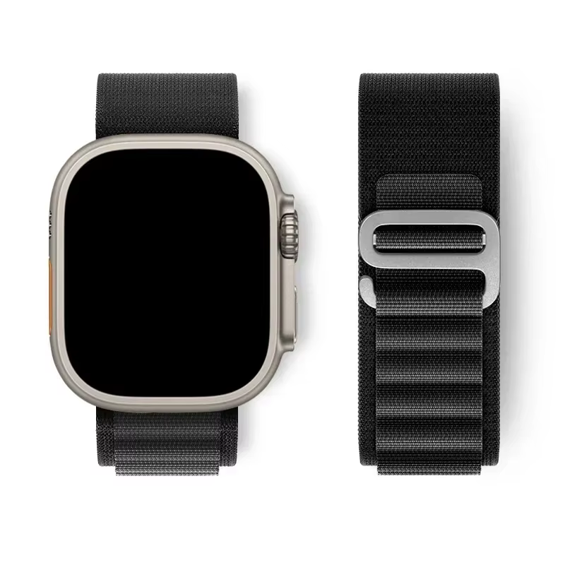 Boucle alpine pour bracelet de montre Apple ultra 2 49mm série 10 9 8 7 6 SE 5 4 46mm 42mm 40-44mm 4