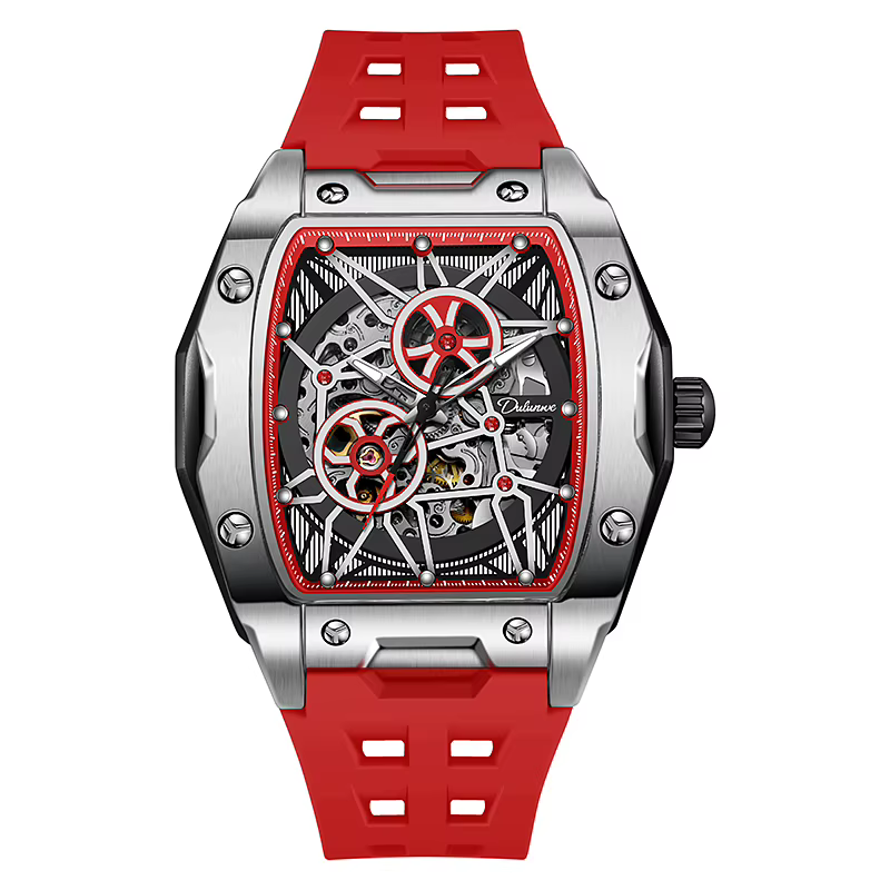 Montres pour hommes squelette lumineuses, marque de luxe, étanches, sportives, automatiques, mécaniq