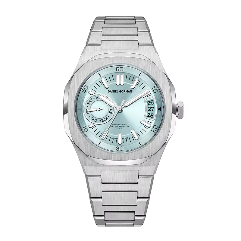 Montres à Quartz de marque originale, multifonctions, en acier inoxydable, pour hommes et femmes, ch