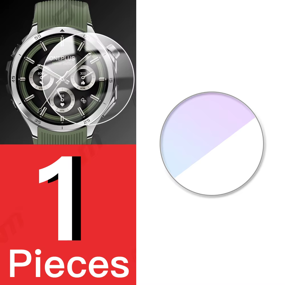 Protecteur d'écran 2.5D pour OnePlus Watch 3, Film de Protection en verre trempé anti-rayures, acces