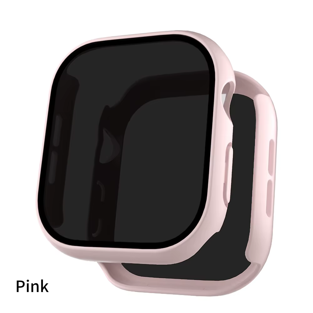 Verre trempé de confidentialité + étui pour Apple Watch 10 46mm 42mm, protecteur d'écran Anti-regard
