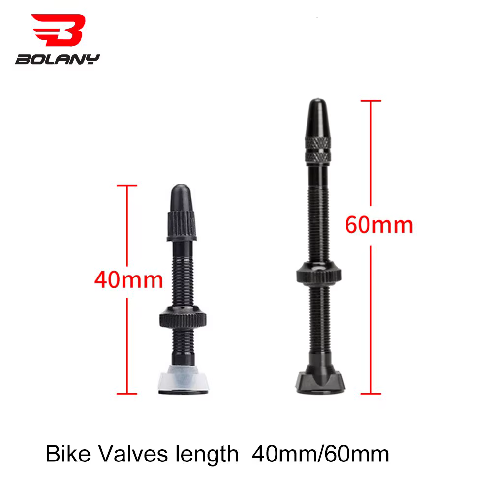 BOLANY 1 pièces Valve de vélo 40mm/60mm buse de vide de vélo de route pour vélo noyau de pneu Tubele