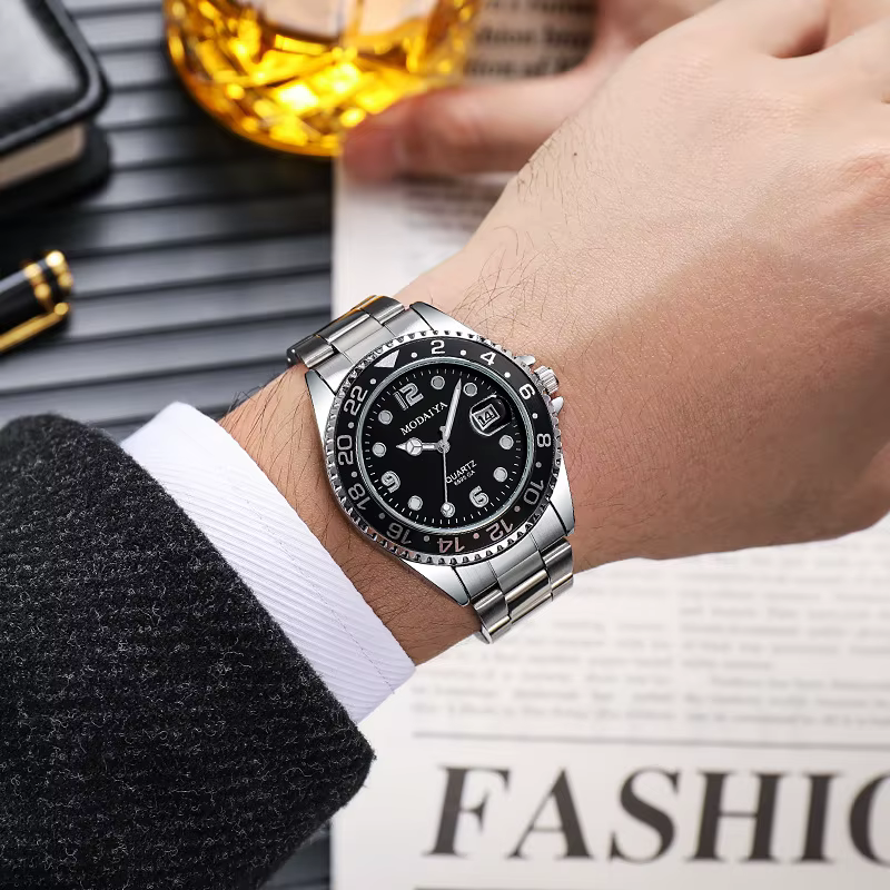 Montres pour hommes de mode Date haut de gamme luxe Sport décontracté horloge classique affaires Qua