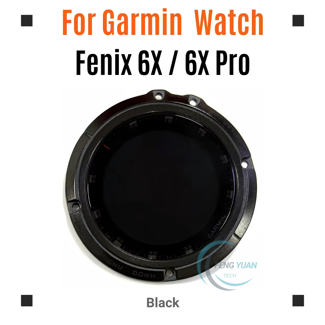 Écran LCD de remplacement pour montre Garmin Fenix 6X Fenix 6X Pro, pièces de réparation