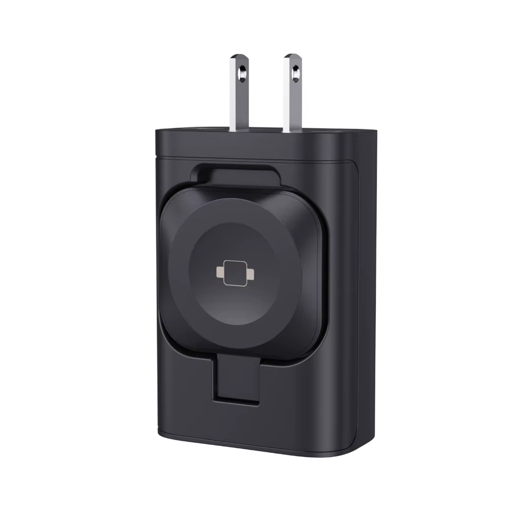 Oatsbasf-Adaptateur de chargeur sans fil magnétique rapide, 4 en 1, QC3.0, Apple Watch, Samsung Watc
