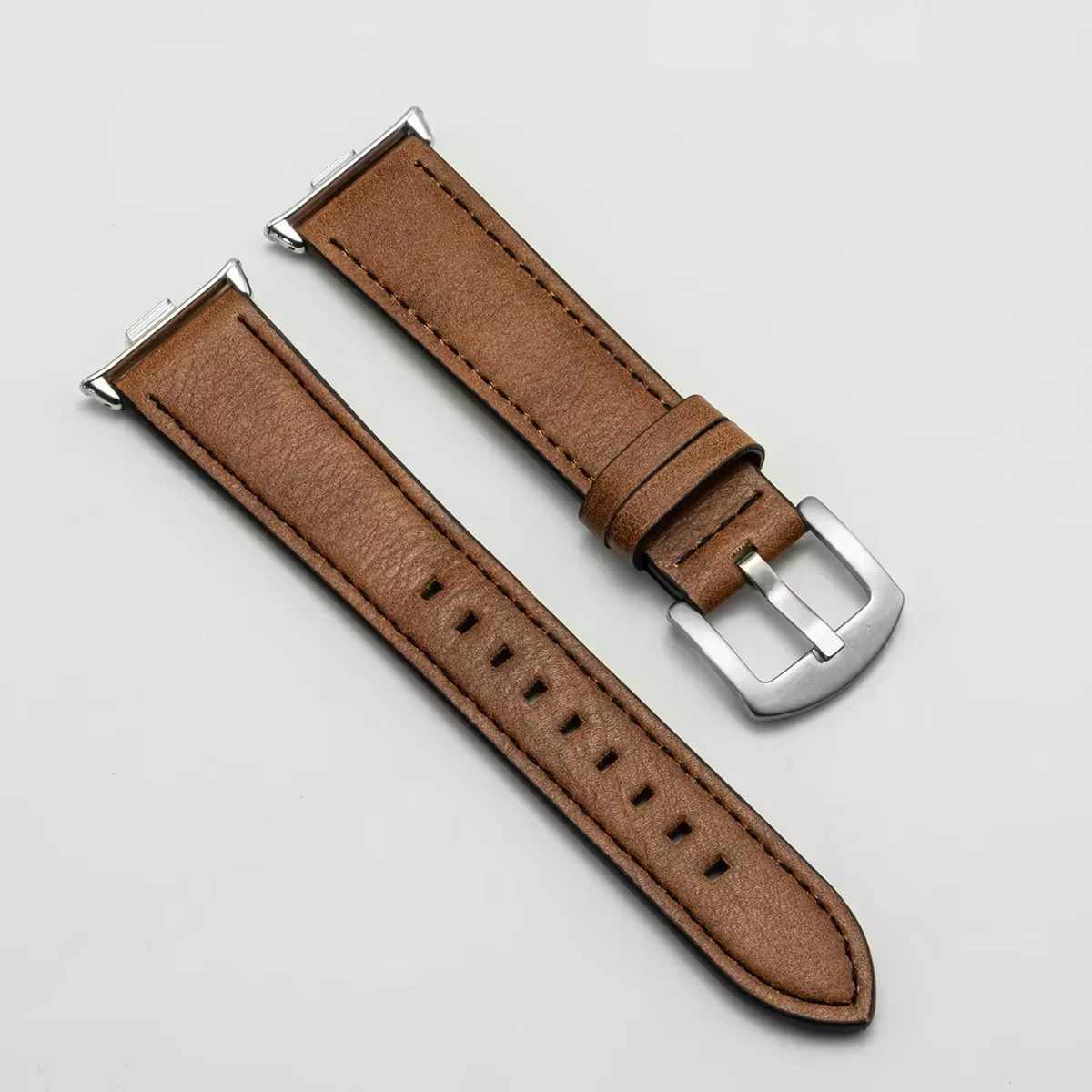Bracelet de remplacement en cuir avec interface métallique pour montre connectée Xiaomi Redmi Watch 