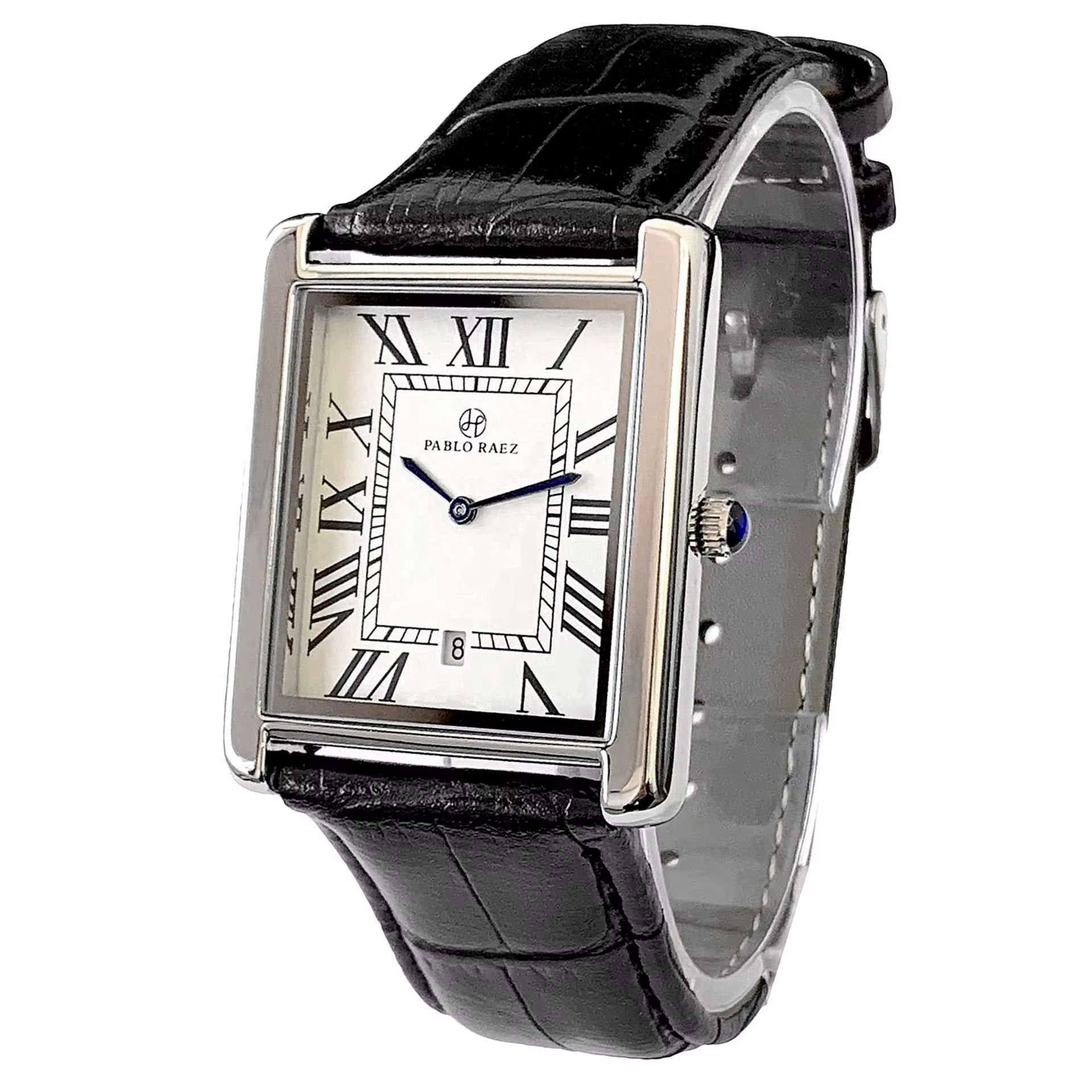 UTHAI hommes montre affaires lumière marque de luxe carré classique calendrier étanche ceinture mâle
