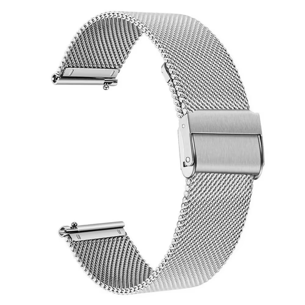 Bracelet de poignet en métal pour Garmin Forerunner 165 265 255 255S 265S 55 Venu 3S 3 2S 2 Plus Viv