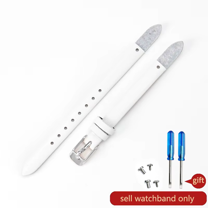 Bracelet de montre en cuir véritable pour Fossil Es4119, bracelet de montre Es4000, dragonne, bouche