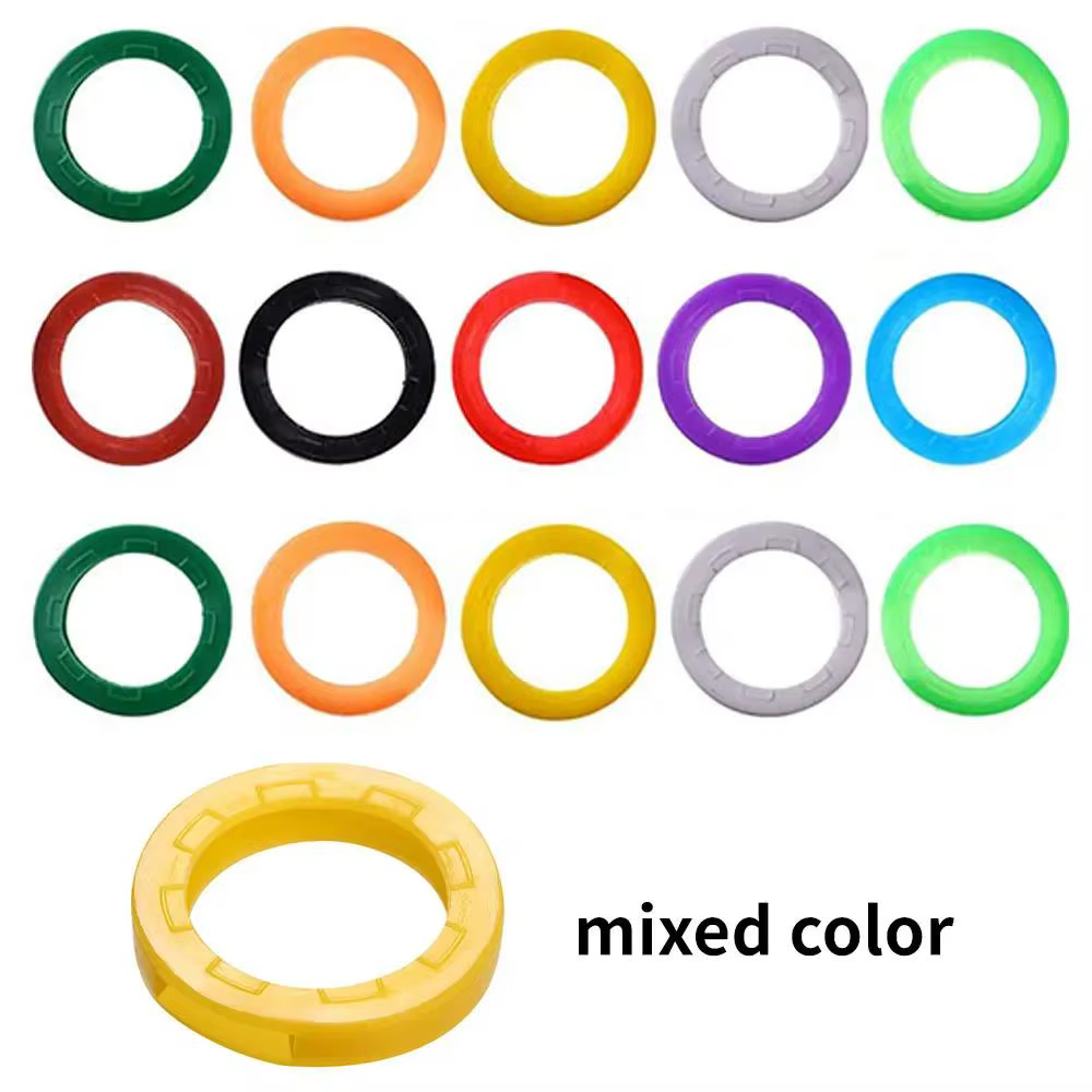 10 pièces 24 pièces 32 pièces couleur manchon de clé couleur mixte Silicone souple élastique porte-c